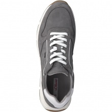 s.Oliver Sneaker 5-13619-28-200 - Leather - grey Men